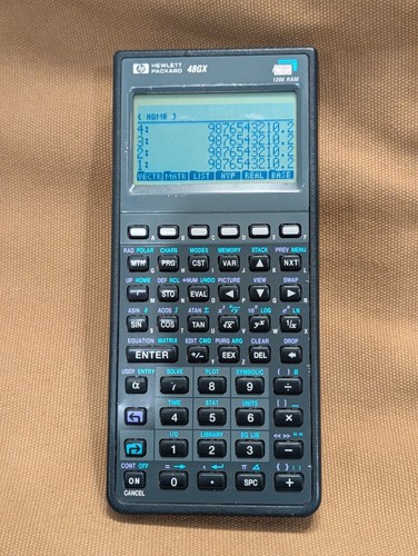 Hewlett packard 48gx 128k - hewlett, hp