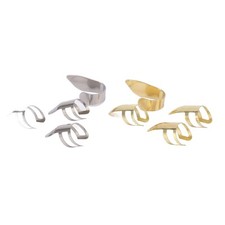 8Pcs Finger Picks Metal