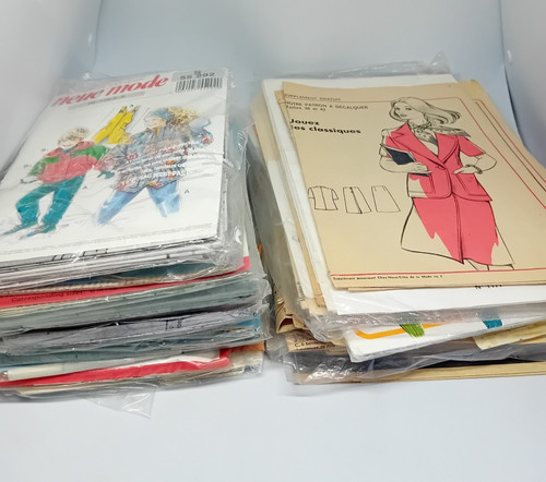 Lot patrons couture vintage - lot, de