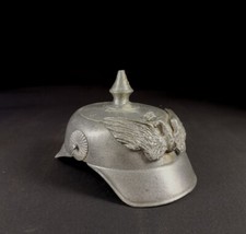 Casque À Pointe Garde Impériale Artisanat De Tranchée Poilu Ww1 14 18 Trench Art