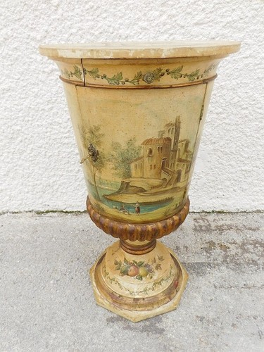 Commode chevet italien rond - chevet, a
