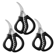 Lot de 3 paires de ciseaux à