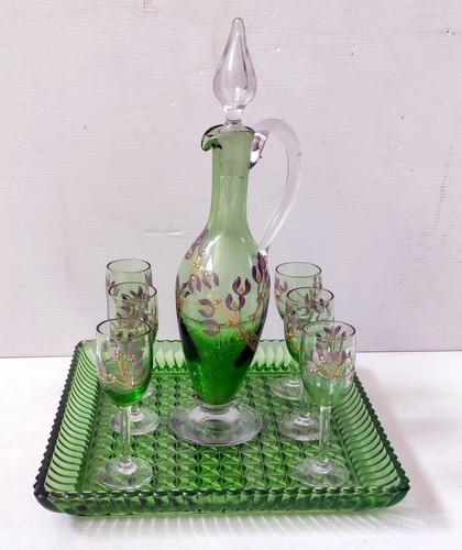 Service liqueur carafe 6 - a,