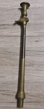 ANCIENNE LANCE EN LAITON DE POMPIER INCENDIE