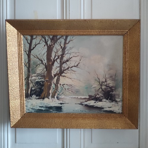 Tableau huile sur - huile,