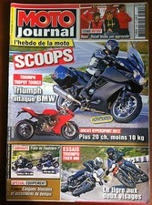 MOTO JOURNAL 18/11/2010; Triumph Trophy Tourer/ Ducati Hypersport/ Tiger 800