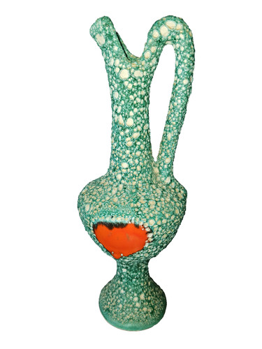 Ancien vase vallauris - fat, lava