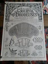 ANCIEN JOURNAL LE JOURNAL DES BRODEUSES 1961 N°800 VINTAGE EMBROIDERY PATTERNS