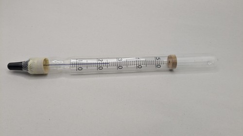 Thermomètre lesté pour