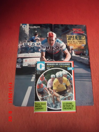 Miroir cyclisme 1976 - miroir, poster