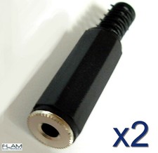 2x Connecteur prise Audio