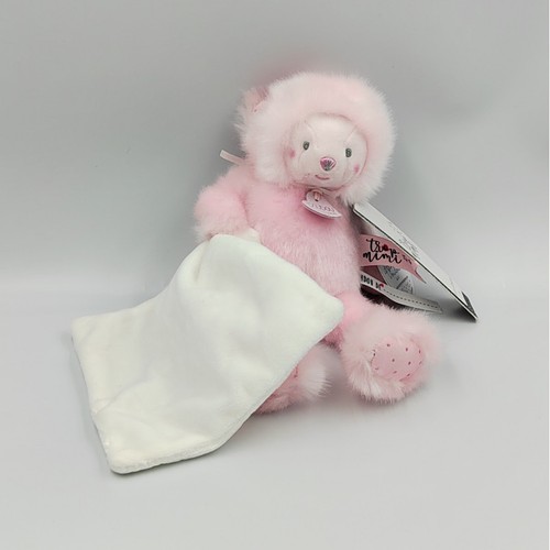 Doudou compagnie ours - ours, rose