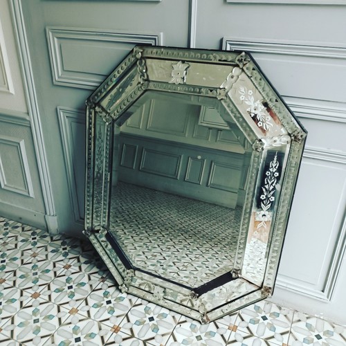 Important miroir venitien - important,