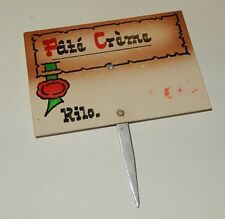 Ancienne ETIQUETTE BOUCHERIE