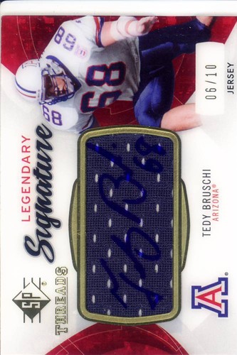 Tedy bruschi auto autograph - auto,
