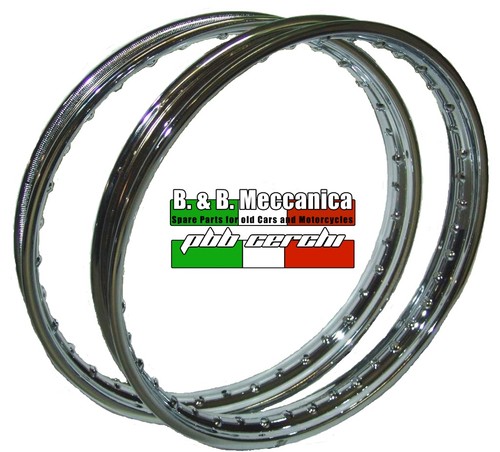 Paire roues moto morini - roues,