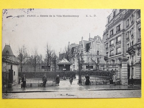 Cpa paris 1906 - paris, entrée