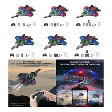 Avion télécommandé portable, cadeau pour garçons, jouet d'extérieur,