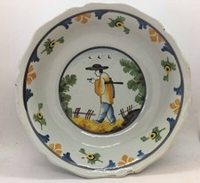 Saladier jatte faïence centre