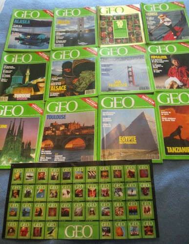 Lot des magazines geo - lot, 12