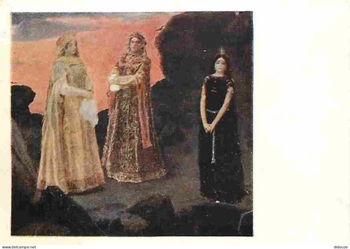 Postcard art painting - postcard,