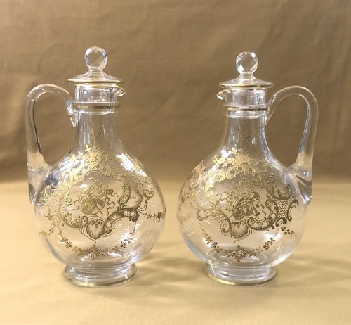 Paire carafe cristal baccarat - carafe,