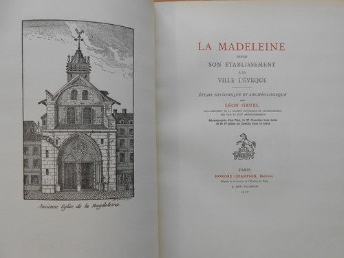 Madeleine depuis son - la,