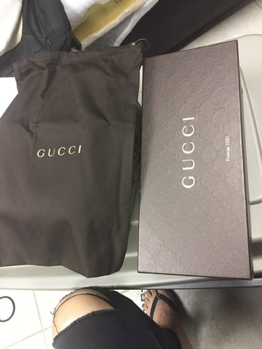 Gucci shoe box and new - gucci, dust