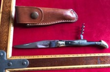couteau LAGUIOLE EXTRA G DAVID 12C27 antique rare knife coltello messer + ETUI