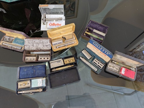 Lot rasoirs anciens - de,