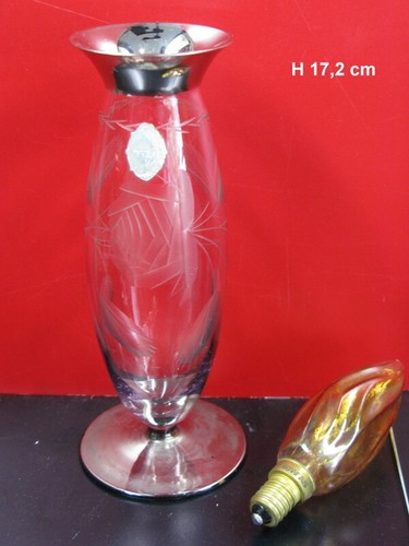 Vase cristal bohème - cristal,
