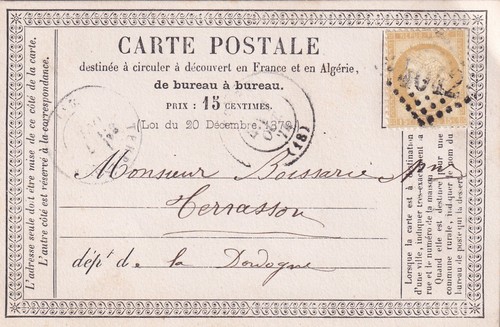 Carte postale precurseur - 🦬,