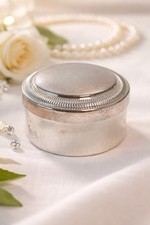 Boite en Metal Argenté