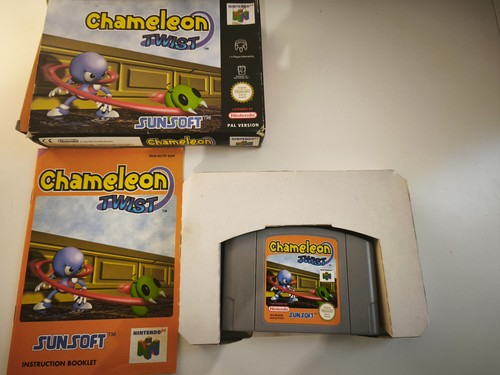 N64 chameleon twist boite - chameleon,