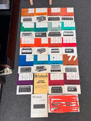Mcintosh various pre amps - various, pre-amps