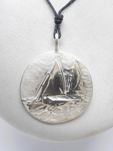 Bateau voile pendentif en - bateau, :