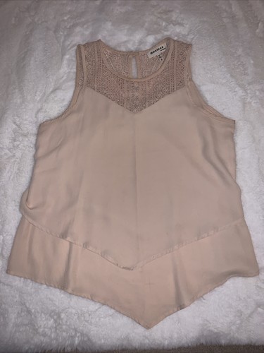 Womens beige tank top silk - beige,