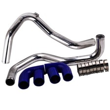 57mm Aluminium Front Mount Intercooler Pipes Kit For Skoda Fabia 6y 1.9 Tdi Vrs