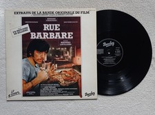 LP 33T BERNARD LAVILLIERS "Rue Barbare" BARCLAY 817 530-1 FRANCE 1984 VG++ °
