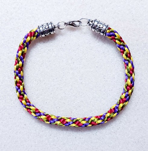 Bracelet tresse kumihimo - bracelet,