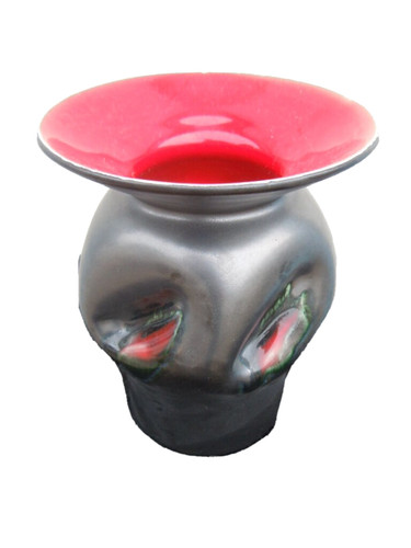 Vase ceramique noire