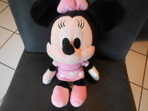 Doudou peluche minnie rose - doudou,