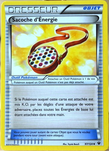 Carte pokémon 124 sacoche - carte, 97/124