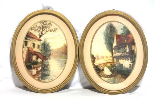 Rare antique etchings - , by