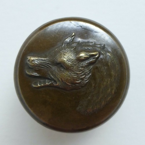 Bouton ancien chasse - -,