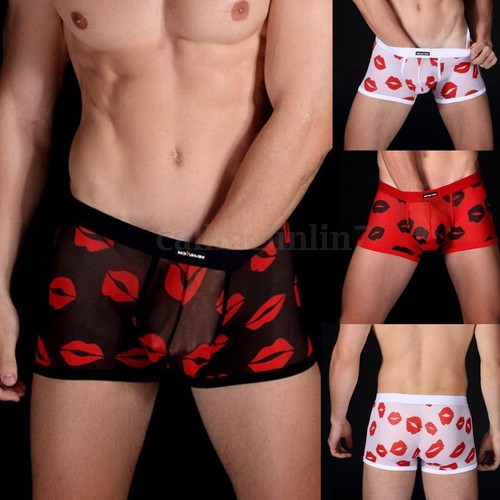Boxer baiser transparent sexy - transparent,