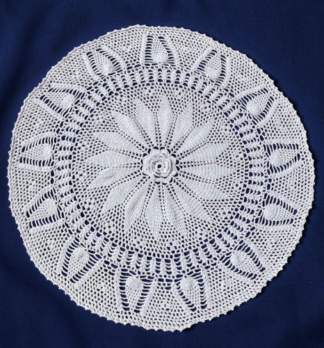 Grand napperon crochet - grand,