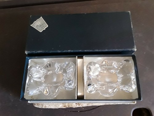 Saliere poivriere cristal - saliere, et