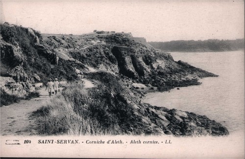 Cpa saint servan corniche - cpa,