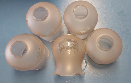 Globes verre ancien pour - en,